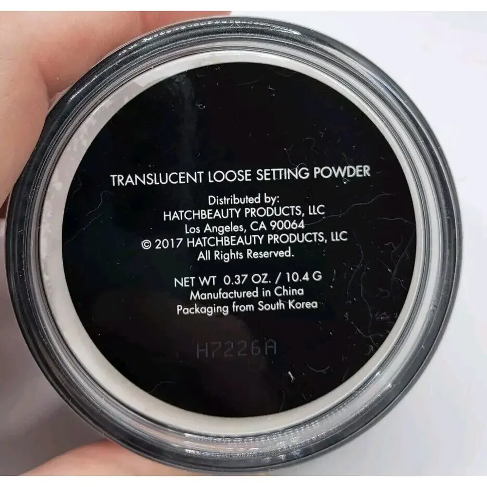 Lot Of 2 Kristofer Buckle Translucent Loose Setting Powder 0.37 oz Each New